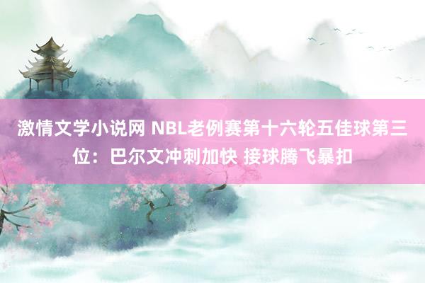 激情文学小说网 NBL老例赛第十六轮五佳球第三位：巴尔文冲刺加快 接球腾飞暴扣