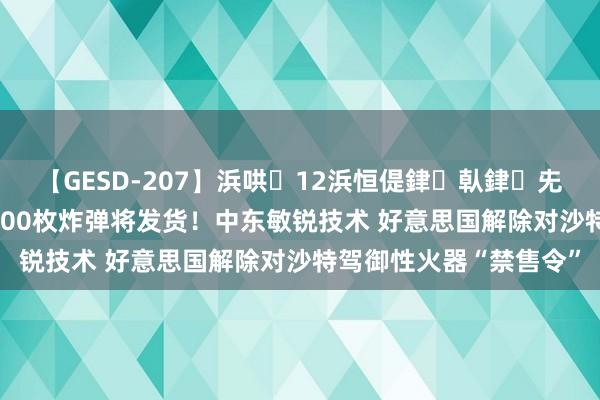 【GESD-207】浜哄12浜恒偍銉倝銉兂銉€銉笺儵銉炽儔 10500枚炸弹将发货！中东敏锐技术 好意思国解除对沙特驾御性火器“禁售令”